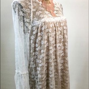 Michael Kors gorgeous white lace dress xl